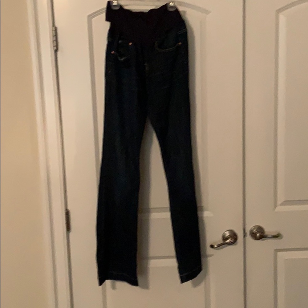 Gap maternity long and lean jeans